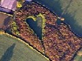Farmer Creates Heart-Shaped Meadow In Memory of Wife