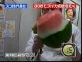 High speed watermelon peeling