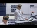 Nico Rosberg - Melbourne - Blindfolded